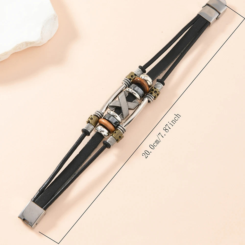 Nomad Leather Cuff Bracelet