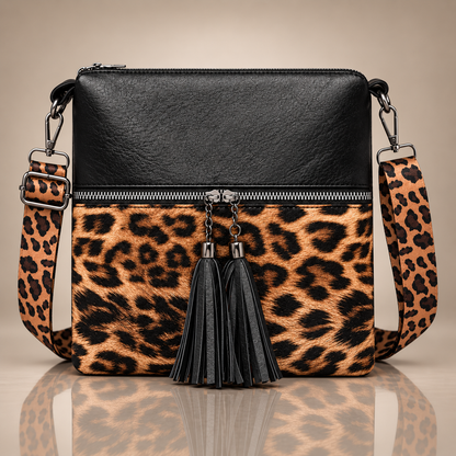 Zarevyn Leopard Tassel Bag