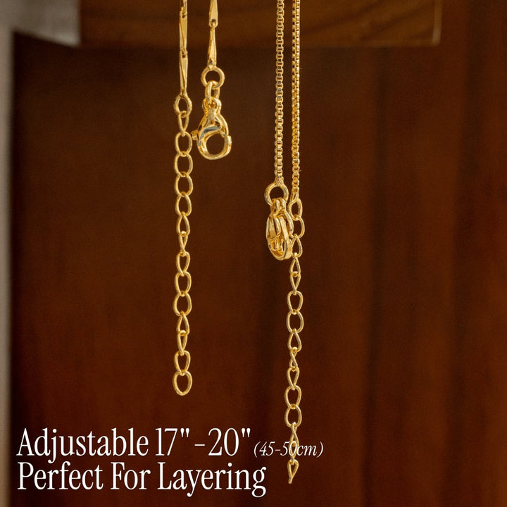 2pc Forever Bond Initial Necklace Set