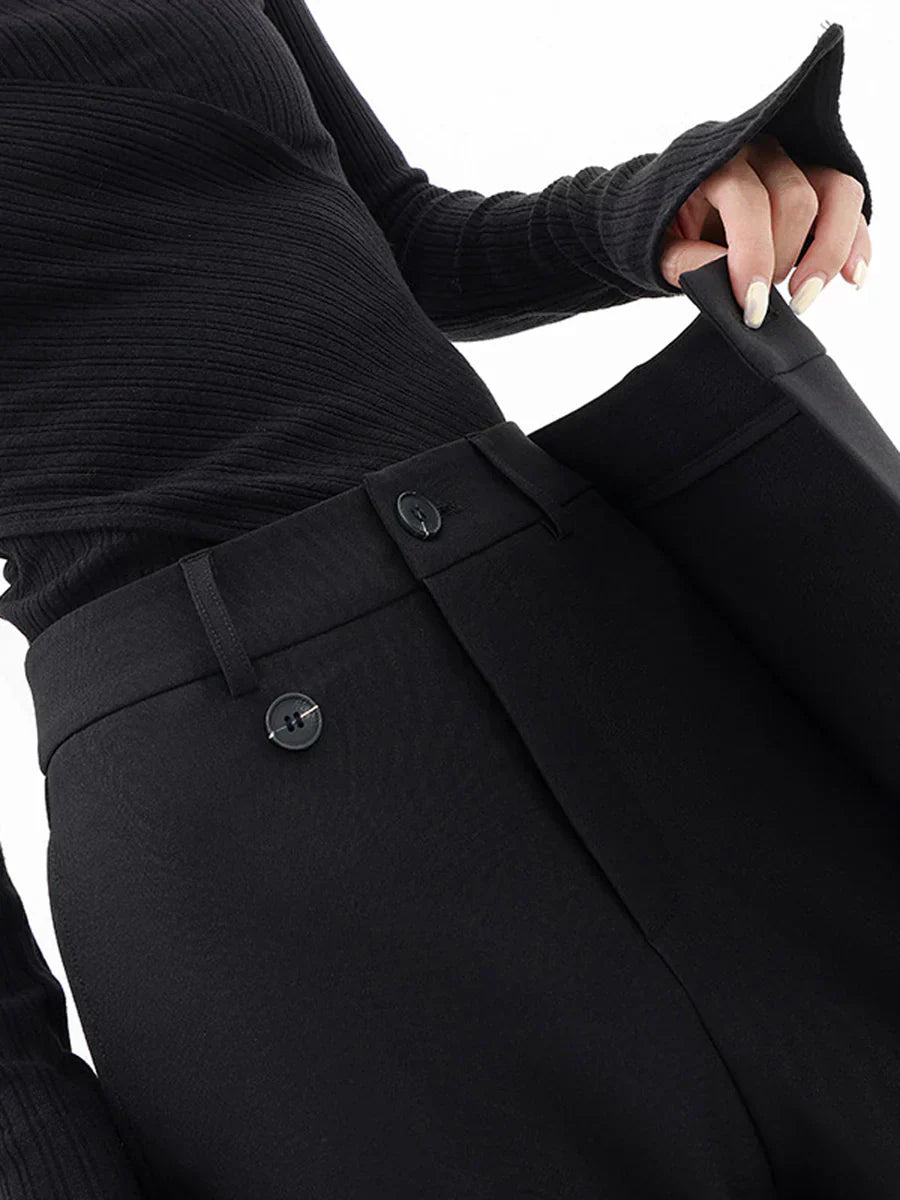 RINA™|LAYERED WIDE LEG PANTS