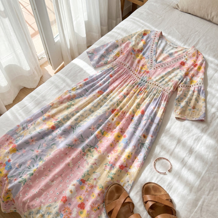 Coastal Ease™ | Floral Breeze Dress