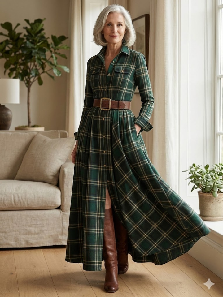 JASMIN VINTAGE FLOW MAXI DRESS