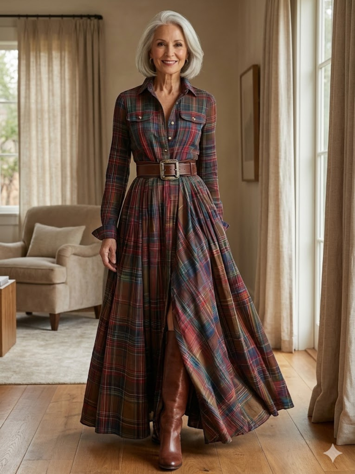 JASMIN VINTAGE FLOW MAXI DRESS