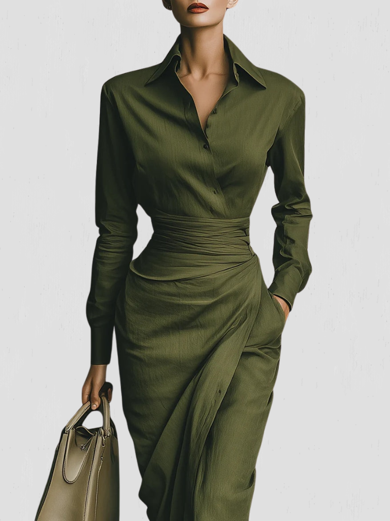 THE VERDE WRAP DRESS