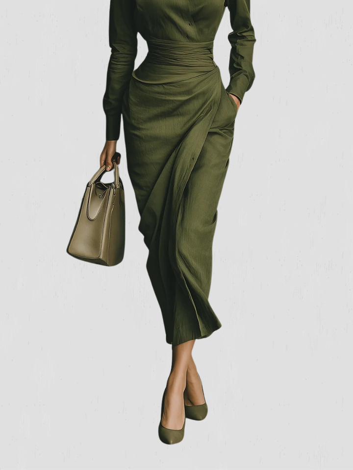 THE VERDE WRAP DRESS