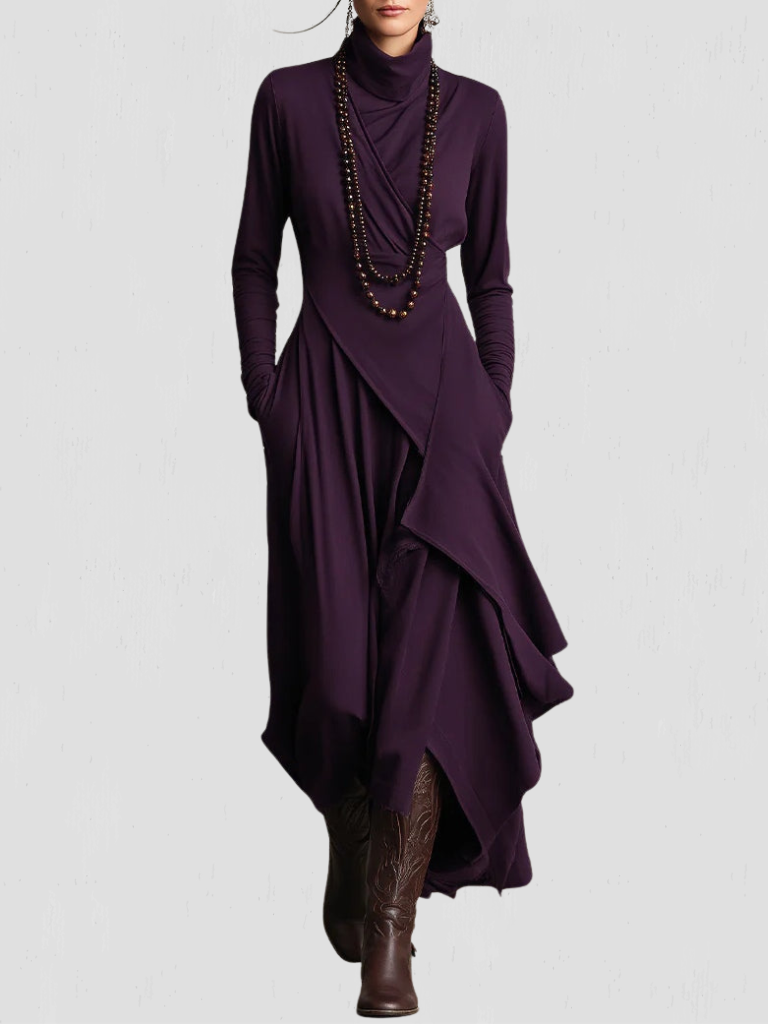 CLEMENTINE CASCADE DRESS