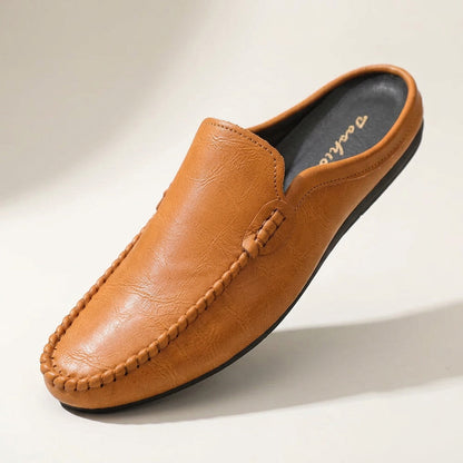 The Coastal Leather Mules
