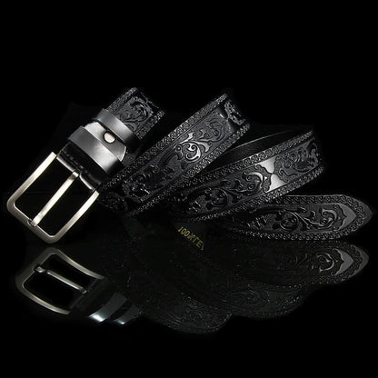 Ravello Grain Leather Belt