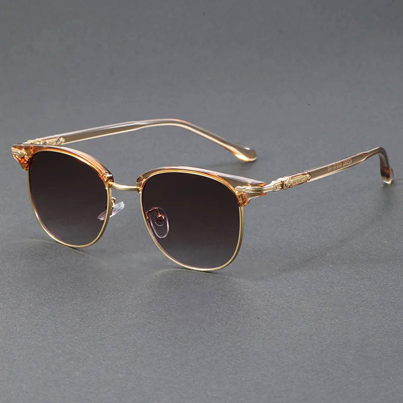Vincent Noir Clubmaster Sunglasses