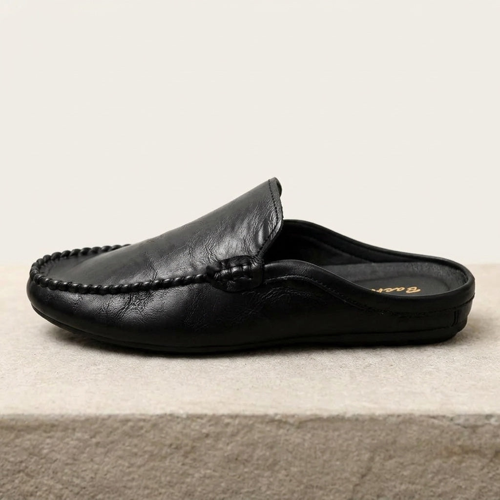 The Coastal Leather Mules
