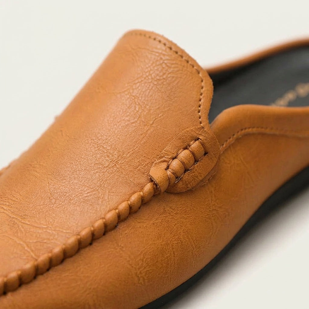 The Coastal Leather Mules