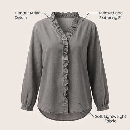 CELESTE RUFFLE TOP