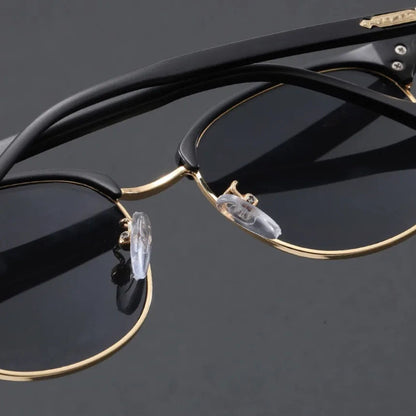 Vincent Noir Clubmaster Sunglasses