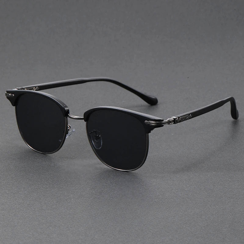 Vincent Noir Clubmaster Sunglasses