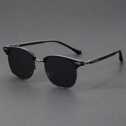 Vincent Noir Clubmaster Sunglasses