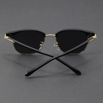Vincent Noir Clubmaster Sunglasses