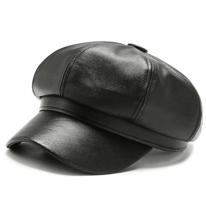Ines Leather Cap