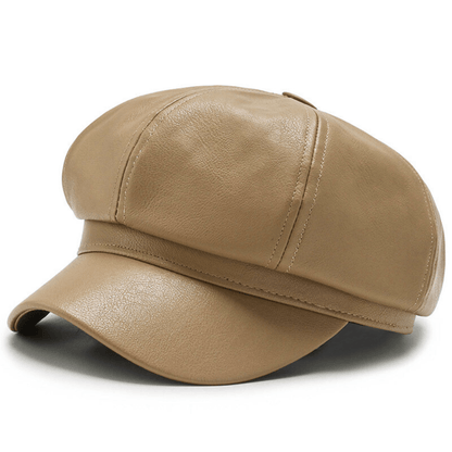 Ines Leather Cap