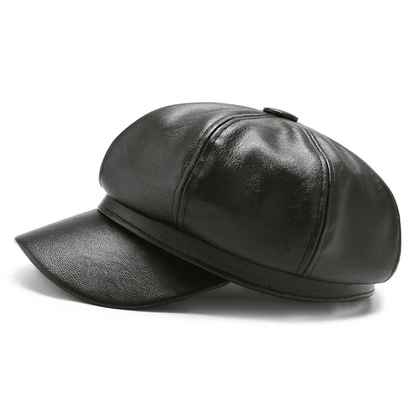 Ines Leather Cap