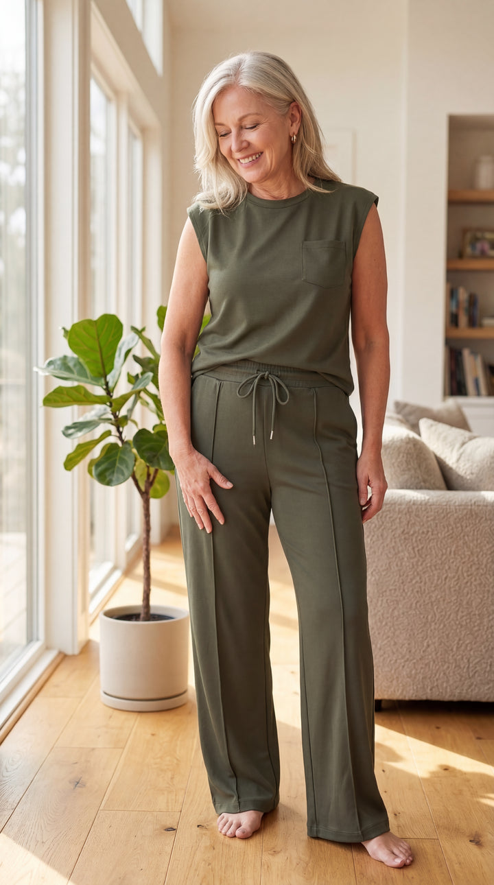 KAYA™ – Casual Summer Soft Lounge Co-Ord