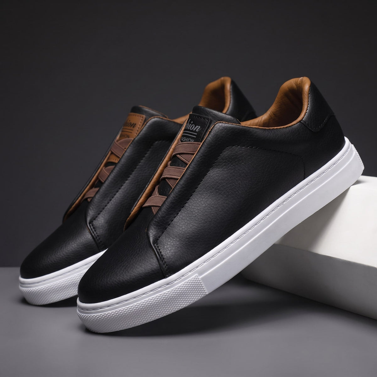 Byron Leather Sneakers