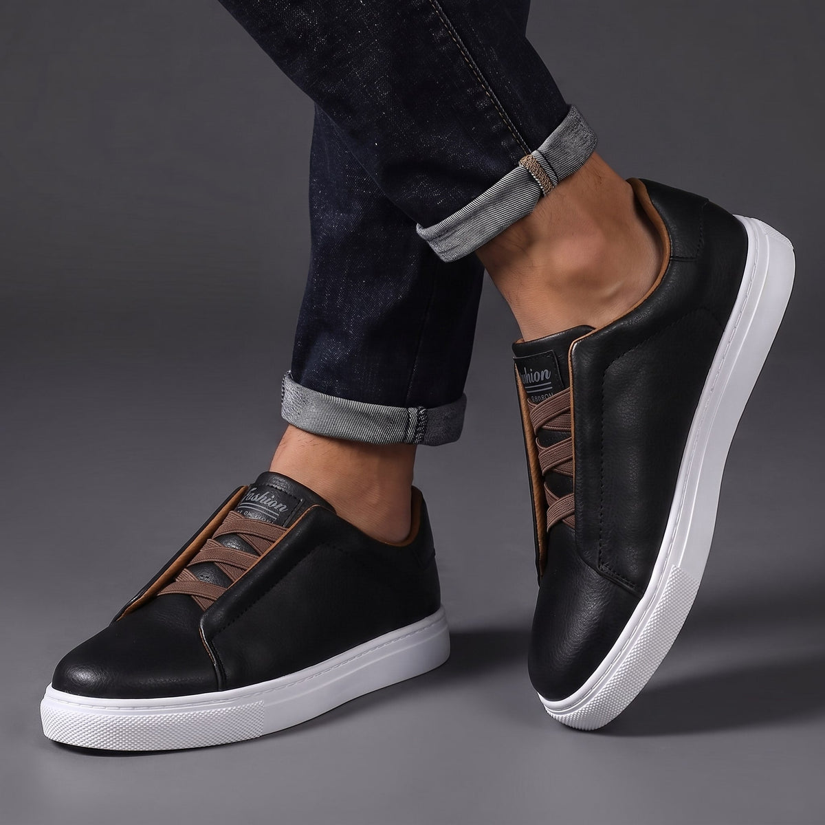 Byron Leather Sneakers