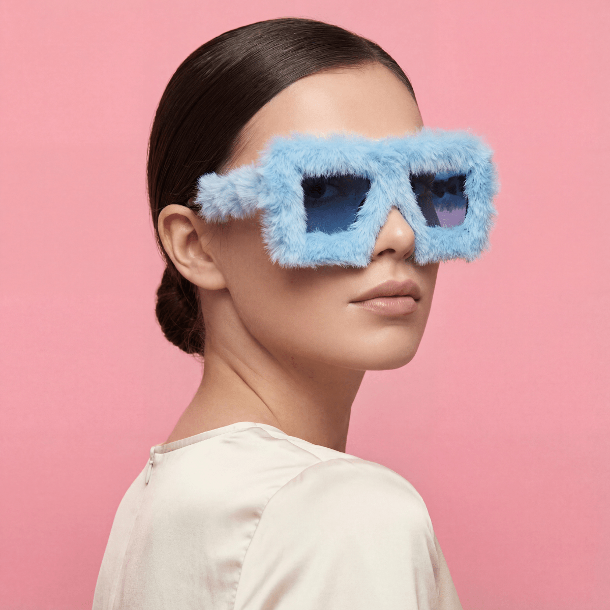 Leda Fur Sunglasses