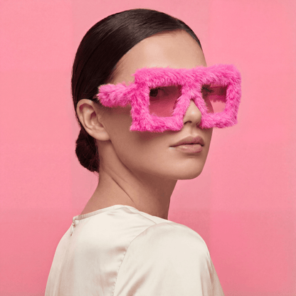 Leda Fur Sunglasses