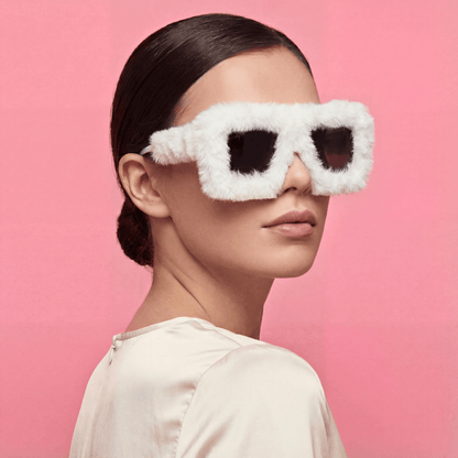 Leda Fur Sunglasses