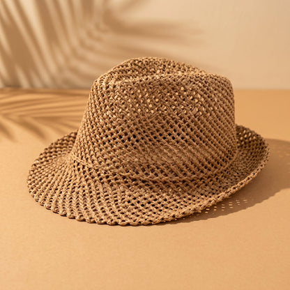 Duke Straw Fedora Hat
